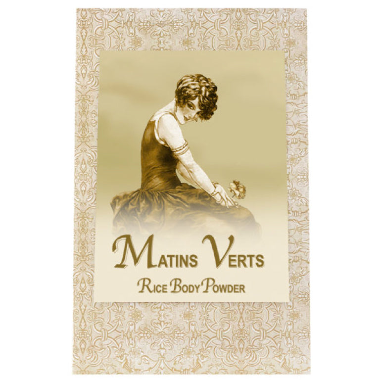 Matins Verts Rice Body Powder Refill 8oz.