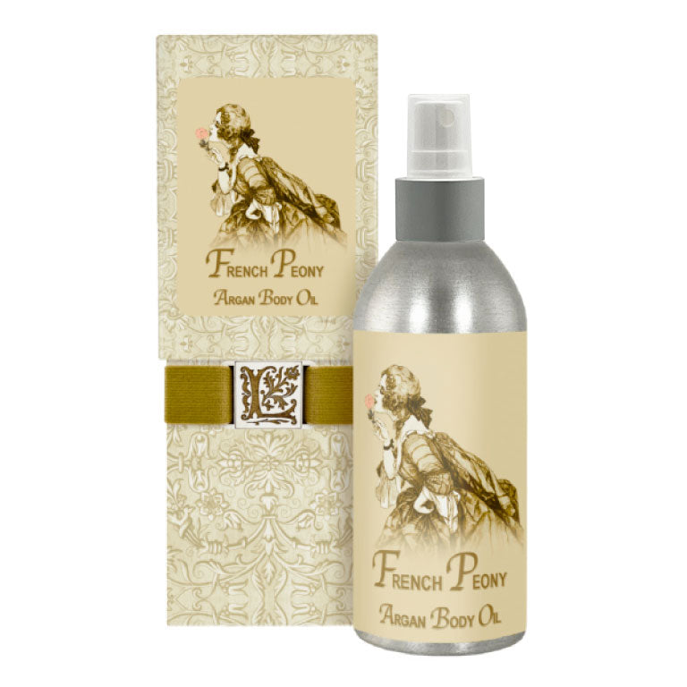 French Peony French Body Argan Oil 8oz.